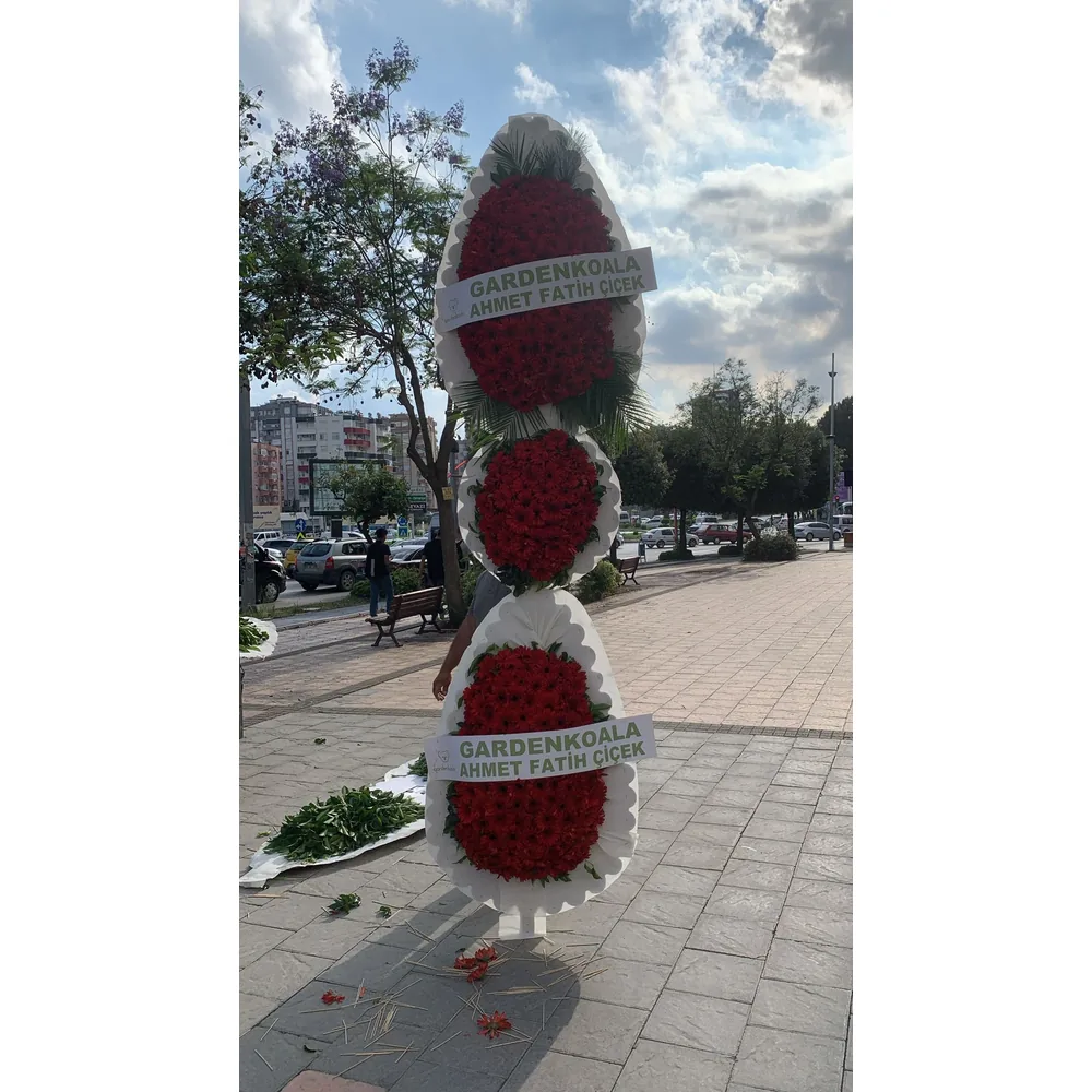 Kırmızı Tutku Açılış ve Düğün Çelengi